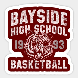 Bayside High Tigers Basketball Sticker